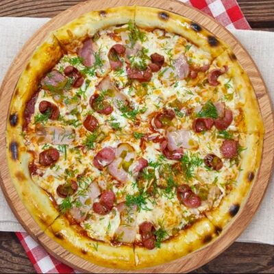 Пицца Охотничьяв Суши Ready по цене 689 ₽