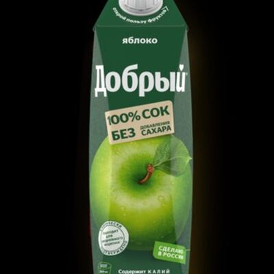 Сок яблоко 1л в Rancho по новому по цене 416 ₽