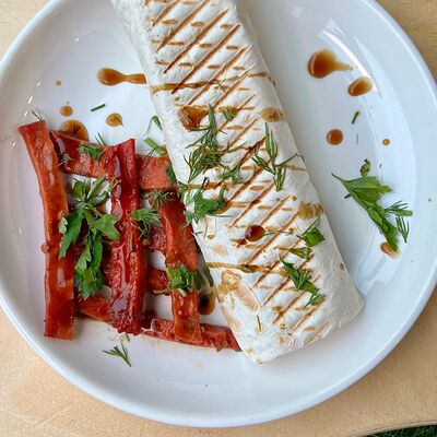 Сейтан в лаваше в Vegan Pyramid по цене 290 ₽