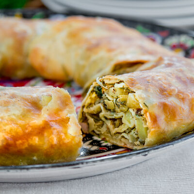 Пирог Киргизский оромо в Вот Такие Пироги по цене 755 ₽