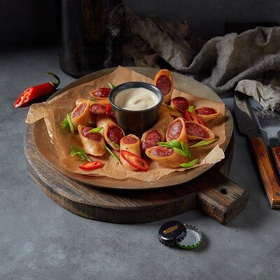 Мини колбаски в тесте харумаки в Изи Паб по цене 645 ₽