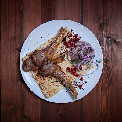 Шашлык из бараньей корейки в Хинкальная Легенда по цене 980 ₽