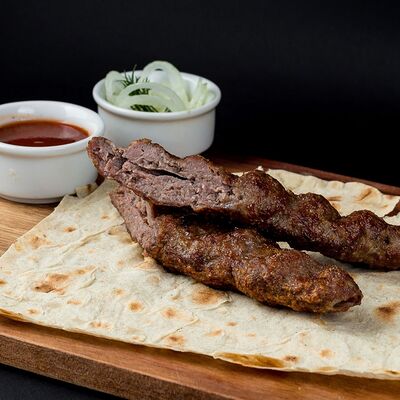 Шаурма с бараньим кебабом в МАНГАЛКОФЕ по цене 620 ₽