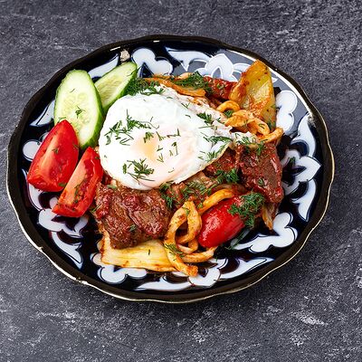 Лагман жареный в Шар-Шара по цене 513 ₽