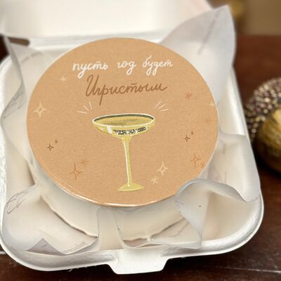 Бенто-торт Игристое новогоднее в Tort4u по цене 1590 ₽