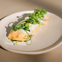 Омлет, страчателла, зеленый горошек в Angel Cakes