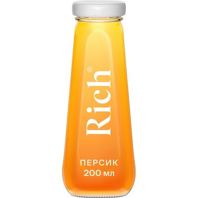 Cок Rich персиковый 200 мл в il Forno по цене 370 ₽