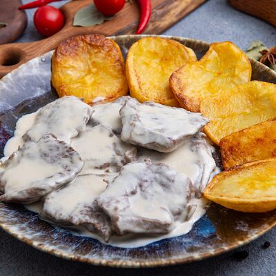 Медальон из свиной вырезки в Звёздная ночь по цене 780 ₽