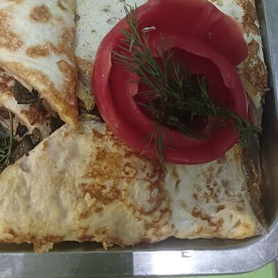 Бризоль мясная с грибами в Кафе-Столовая Солнышко по цене 297