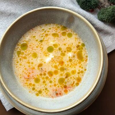 Уха на сливках с судаком и розмарином в Веранда по цене 430 ₽