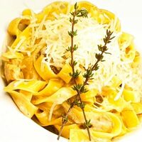 Феттучине с грибами в Ресторан Хата возле Шереметьево