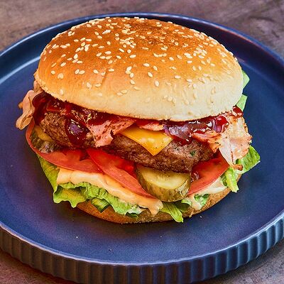 Бургер BBQ в Heroes по цене 720 ₽