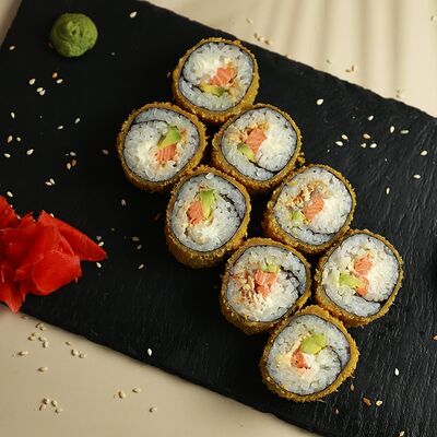 Унаги темпура жареный в Хихи хаха по цене 650 ₽