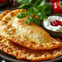 Чебурек из телятиныв Пери Шашлыки