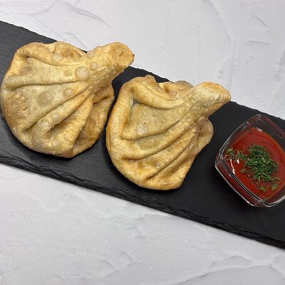 Хинкали жареные с говядиной в Кафе Aladdin по цене 229 ₽