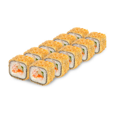 Ролл запеченный Калифорния хот в Sushi & Roll's по цене 2350 ₸