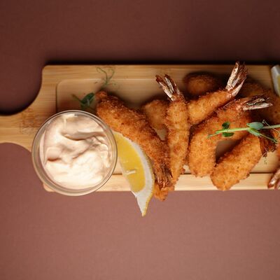 Креветки в панировке в Парус по цене 880 ₽