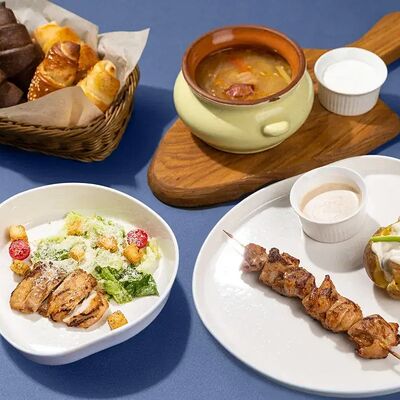 Бизнес ланч в Vivat Pizza по цене 635 ₽