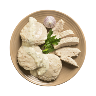 Котлеты из мяса птицы паровые в Азбука Вкуса Экспресс Меню по цене 198 ₽