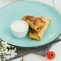 Блины с лисичками в Маймун