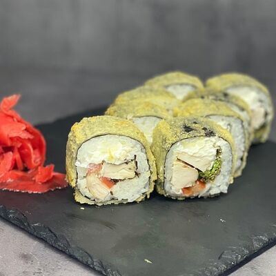 Ролл Япония жареный в Лось Лосось по цене 640 ₽