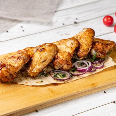 Шашлык из куриных крылышекв Шардени по цене 500 ₽