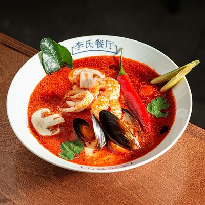 Том ям с морепродуктами в Кухня Ли по цене 810 ₽