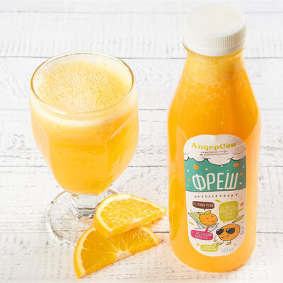 Фреш апельсин 500 мл в АндерСон по цене 720 ₽