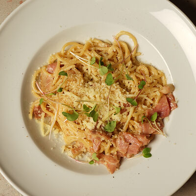 Спагетти Карбонара в Гербарий по цене 430 ₽