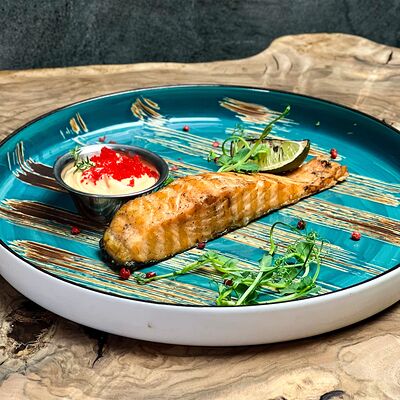 Стейк из лосося в Мята signature 2ФР по цене 1600 ₽