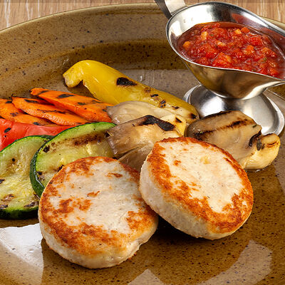 Бизнес-ланч Котлеты куриные в Колбасофф по цене 300 ₽