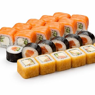 Трио в Rolls & burgers по цене 1000 ₽