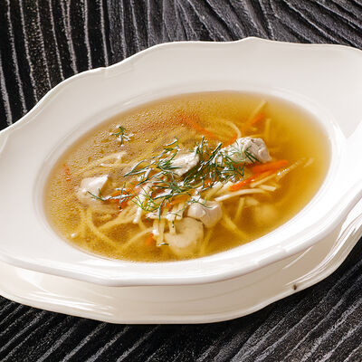 Суп куриный с лапшой в Ginza по цене 790 ₽