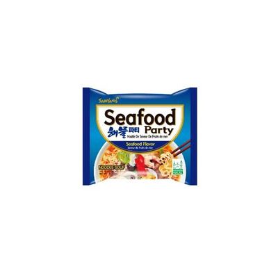 Paмен Samyang SeaFood Party с морепродуктами в Азиатский DUTY FREE по цене 255 ₽