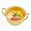 Сырные раппоки с охотничьими колбасками в HOT POT - Корейский Стритфуд по цене 650
