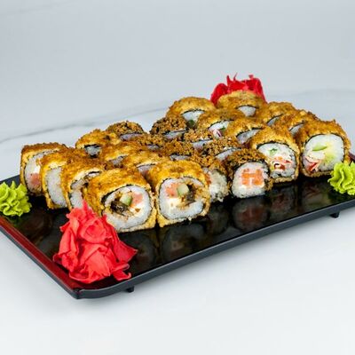 Сет из темпура роллов в Сушимания по цене 1245 ₽