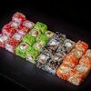 Логотип кафе Sushi Box