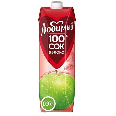 Сок Любимый Яблоко в Руки ВВерх! Доставка по цене 530 ₽