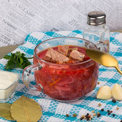 Мамин борщ в Папа лепит по цене 300 ₽