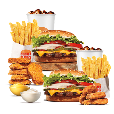 Комбо с Воппер с сыром на двоих в Burger King по цене 56 р.