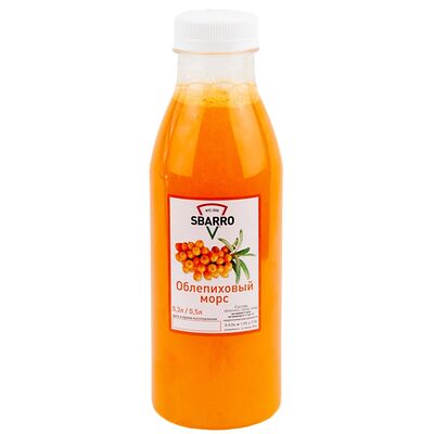 Облепиховый морс в Сбарро по цене 189 ₽