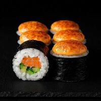 Острый мак с лососем в Rollik