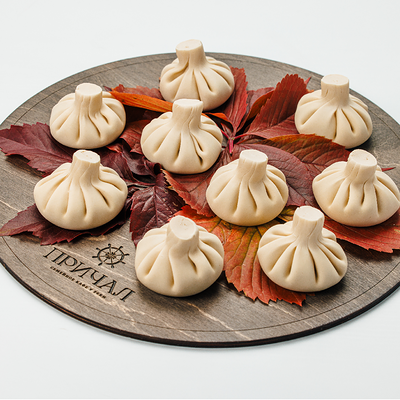 Хинкали с курицей и сыром 9шт п/ф в Причал по цене 870 ₽