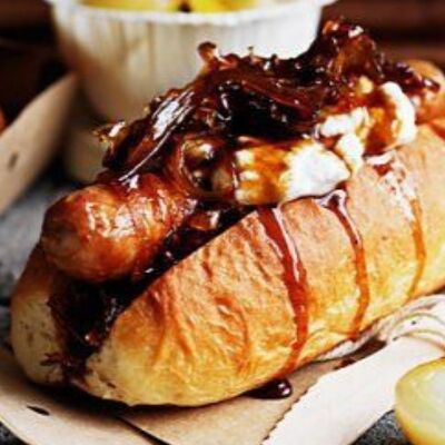 Хот-дог Терияки в Одно мясо по цене 330 ₽