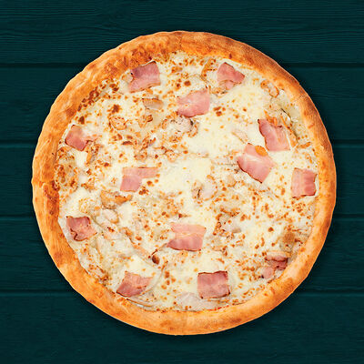 Пицца Курица бекон 25 см в ЧИИЗ по цене 663 ₽