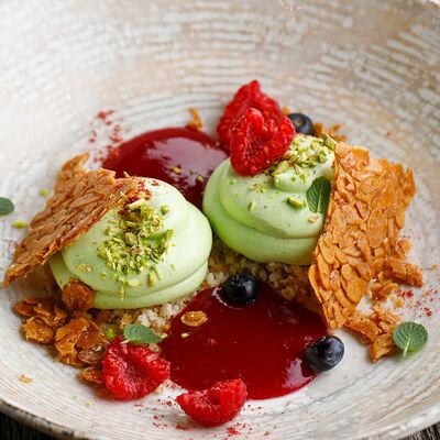 Фисташковый мусс в Двор Помидор по цене 330