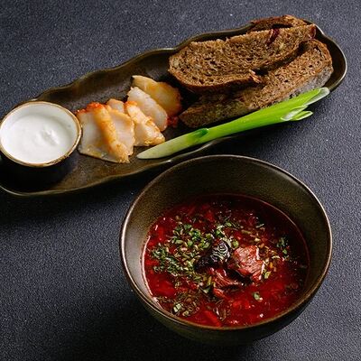 Борщ в Smoky People по цене 790 ₽