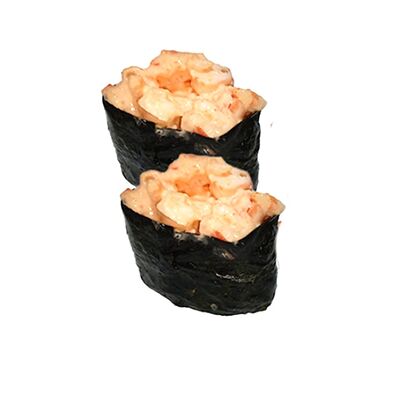 Гунканы с креветкой спайси в Sushi yamasaki по цене 260 ₽