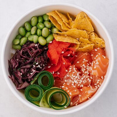 Поке с лососем большойв Za Paru по цене 1090 ₽