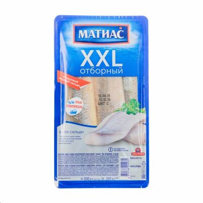 Сельдь Матиас отборная филе Ххl Санта Бремор пластик Беларусь в Азбука Вкуса Экспресс Меню по цене 183 ₽